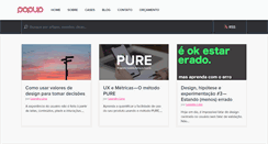 Desktop Screenshot of blog.popupdesign.com.br
